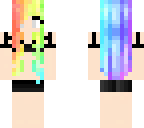 rainbow girl