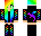 rainbow girl