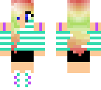rainbow hair custom