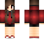 red hoodie girl