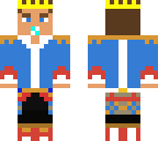 baby little donny with a crown