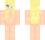 blond girl skin base