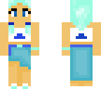 blue girl