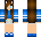 blue girl