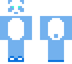 blue panda