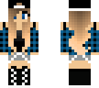 blue tomboy skin