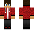 boy with red jacket