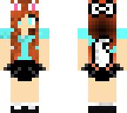 cat girl with bow