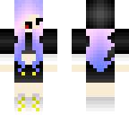 chibi cotton candy girl