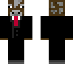 cow in suit