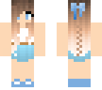 cute blue teen