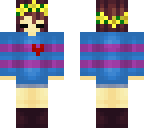 edited frisk w flower crown