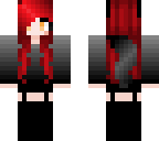 emo wolf girl