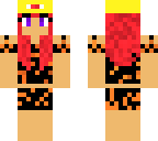 fire person girl