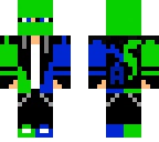 green and blue