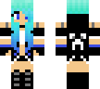 hot girl blue