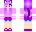 me as katelyn with purple