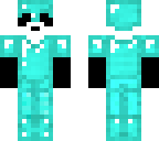 panda in diamond armor
