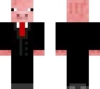 pig in tuxedo