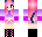 pink cat girl 