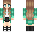 plaid green