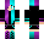 purple and blue