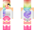 rainbow girl
