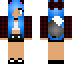 rebel blue hair