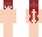 red pigtails hair base