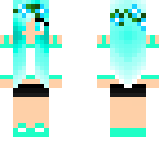 turquoise girl