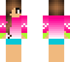 winter pink girl