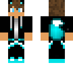 1 of kind blue wolf