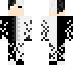 black and white