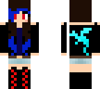 black blue and red