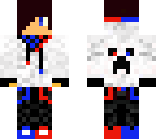 blue and red creeper gamer