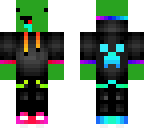 cartoon derp rainbow slime