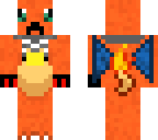creeper in charizard suit