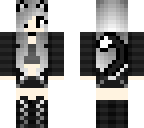 cute cat goth girl