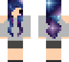 cute chibi galaxy girl