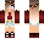 flower crown girl edit