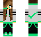 green nike girl