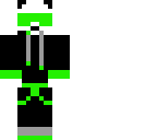 green panda
