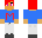 markiplier red hair blue shirt white pants