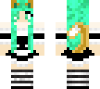 mint girl maid 