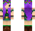 purple elf girl  edited