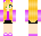 purple kitty girl