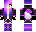 purple wolf girl