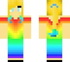rainbow girl