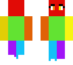 rainbow girl