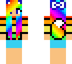rainbow wolf